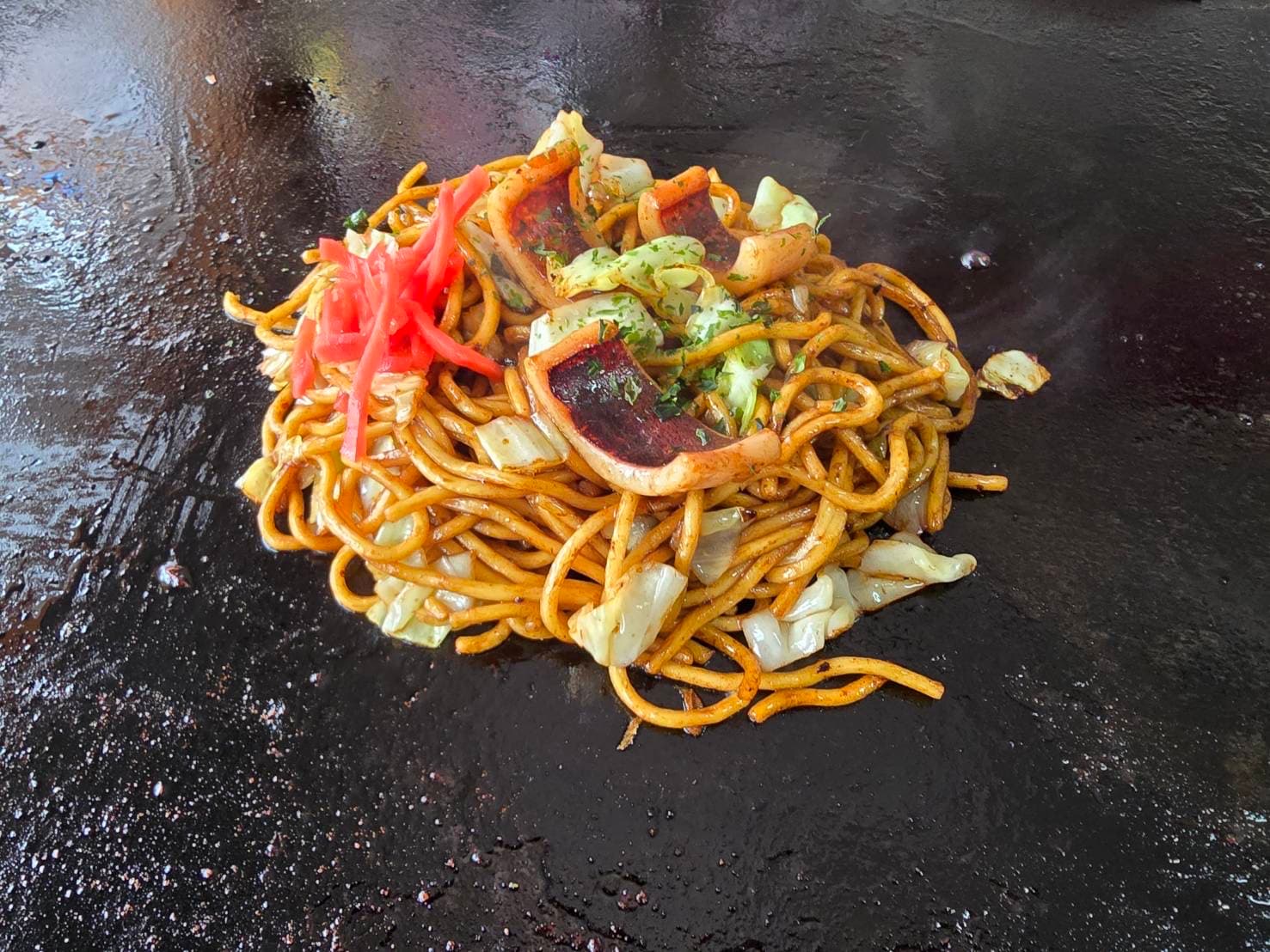 カルカモの焼きそば